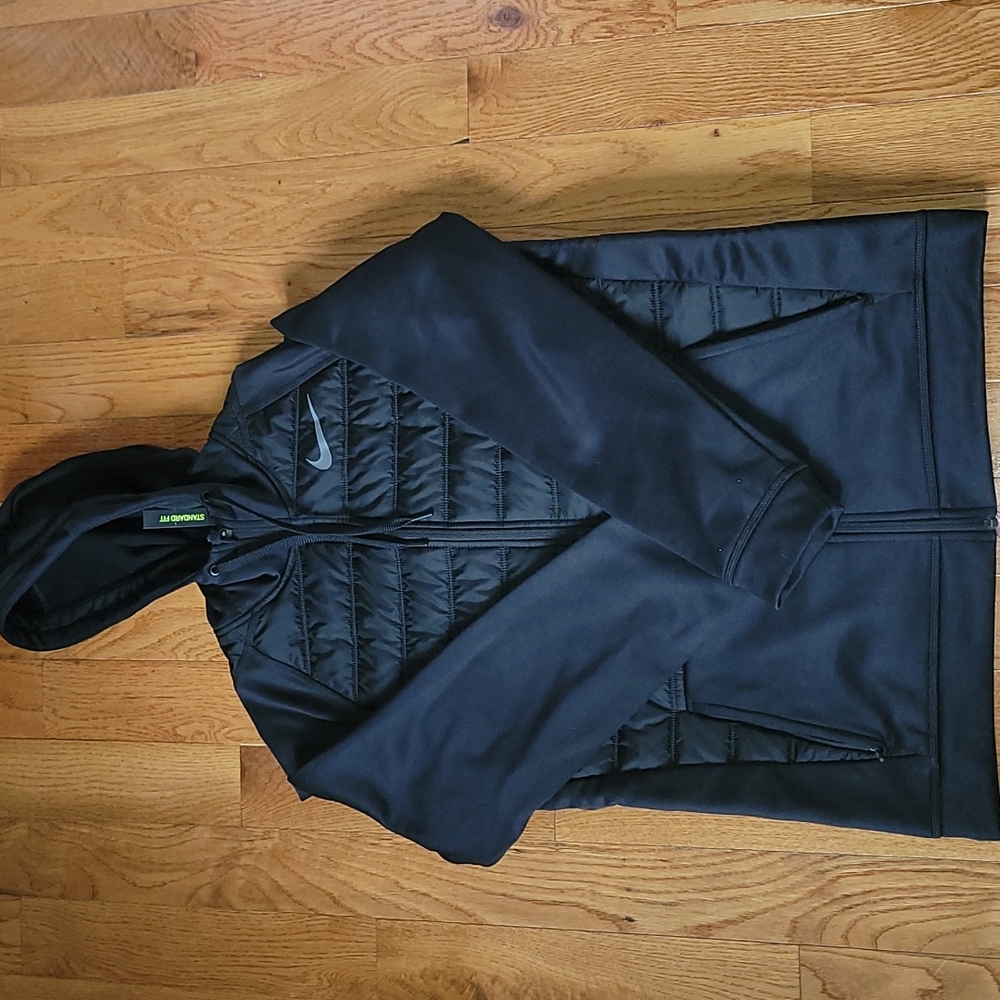 Nike Men's Therma Full Zip Hoodie Jacket Black BV6298-010 Medium